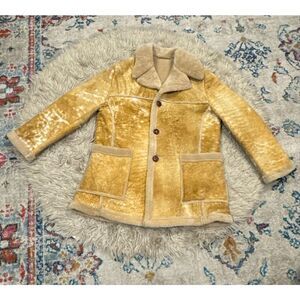 Vintage 1970s Abercrombie & Fitch Shearling Coat
